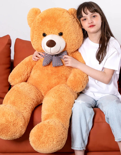 Load image into Gallery viewer, 4Ft Giant Teddy Bear Stuffed Animal Soft Big Bear Plush Toy
