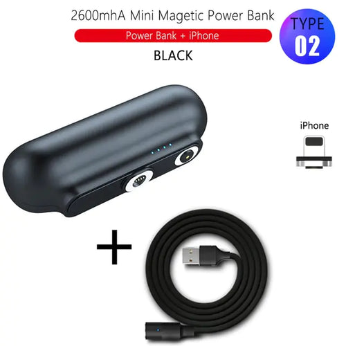 Load image into Gallery viewer, 3000mAh Magnetic Wireless Power Bank
