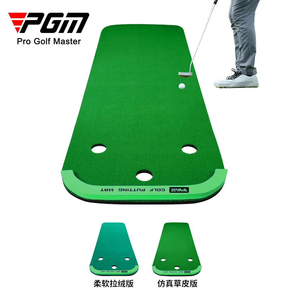 Golf Indoor Putter Exercise Putting Greens Trainer Practice Mats 96X300Cm Office Home GL012 Wholesale