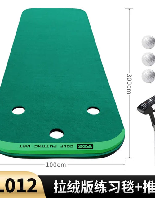 Load image into Gallery viewer, Golf Indoor Putter Exercise Putting Greens Trainer Practice Mats 96X300Cm Office Home GL012 Wholesale
