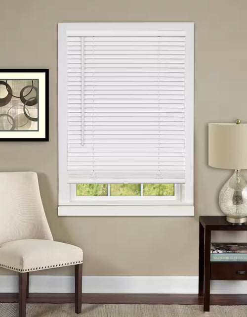 Load image into Gallery viewer, GII Deluxe Sundown Mahogany Cordless Room Darkening Vinyl Mini Blind with 1 In. Slats 48 In. W X 64 In. L
