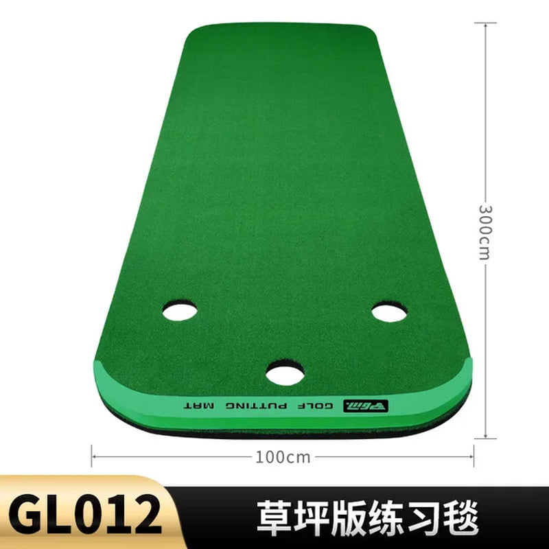 Golf Indoor Putter Exercise Putting Greens Trainer Practice Mats 96X300Cm Office Home GL012 Wholesale