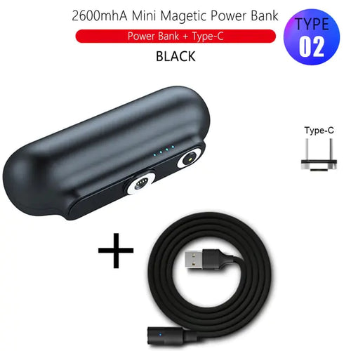 Load image into Gallery viewer, 3000mAh Magnetic Wireless Power Bank E
