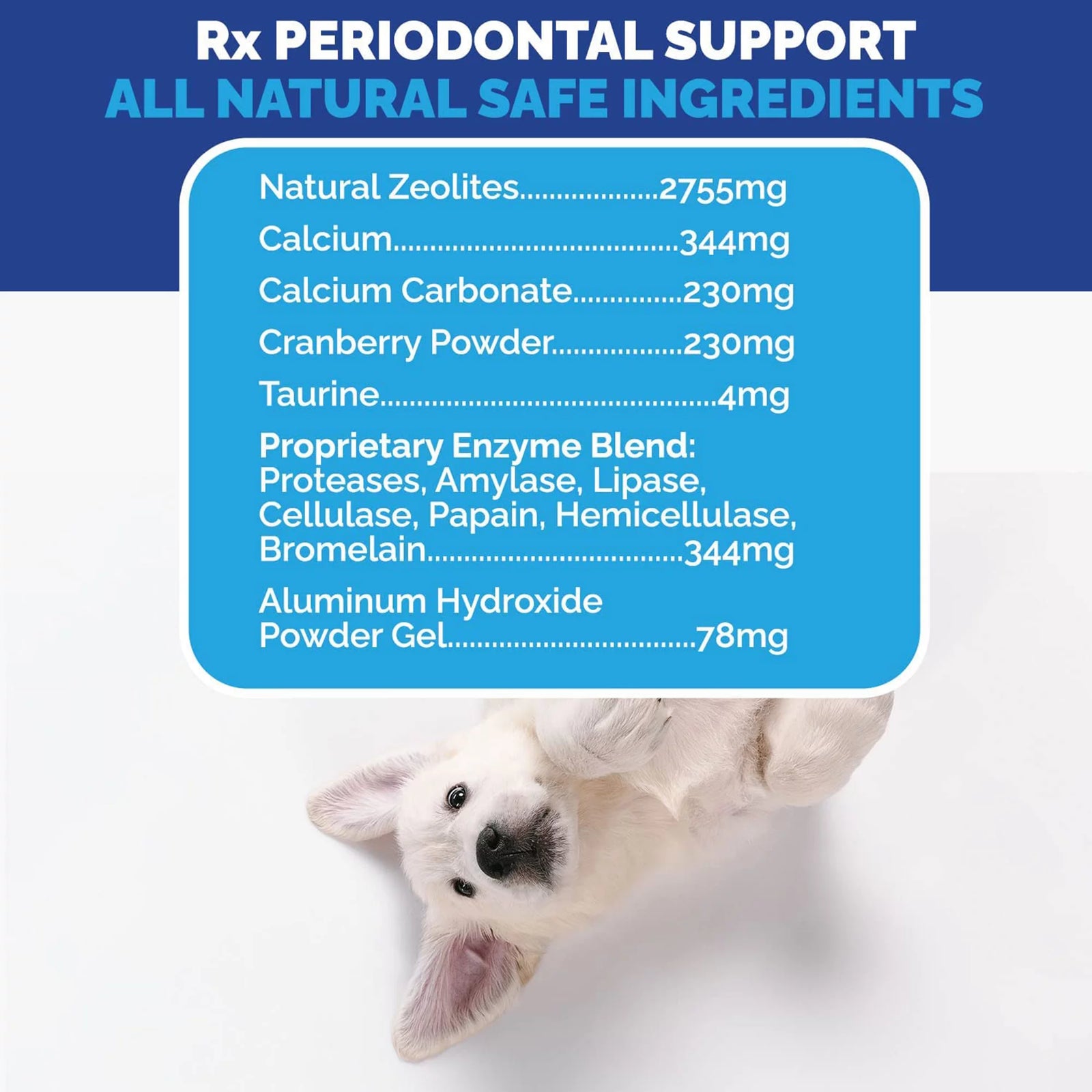 Periodontal Support Cat & Dog Oral Care Dental Care Powder, 200G