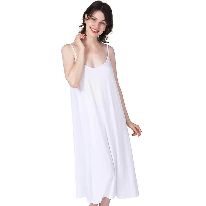 Women Nightgowns Summer Sleepwear Night Dresses 2XL-7XL Plus Size