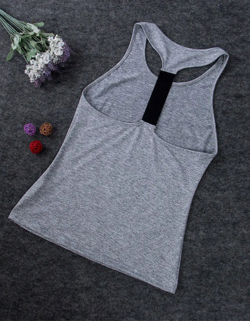 Load image into Gallery viewer, Casual Sleeveless Women  Yoga Shirts
