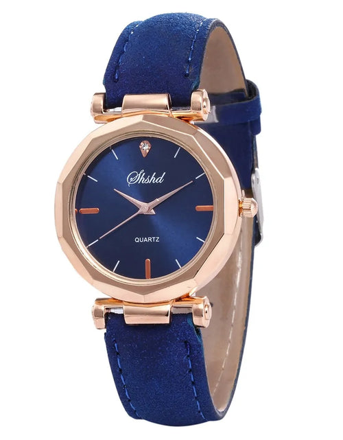 Load image into Gallery viewer, Fashion Women Leather Casual Watch
