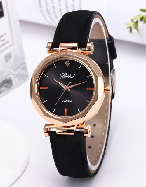 Load image into Gallery viewer, Fashion Women Leather Casual Watch
