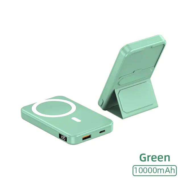 10000mAh Magnetic Power Bank With Foldable Stand