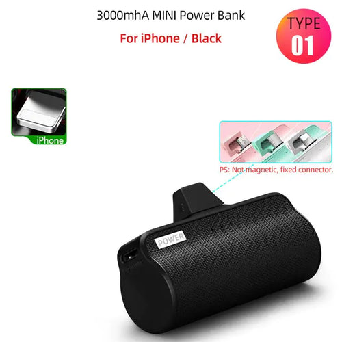 Load image into Gallery viewer, 3000mAh Magnetic Wireless Power Bank E
