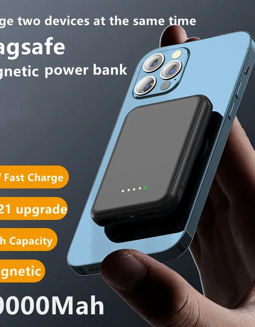 Load image into Gallery viewer, New 5000mAh Magsafe Magnetic Wireless Power Bank
