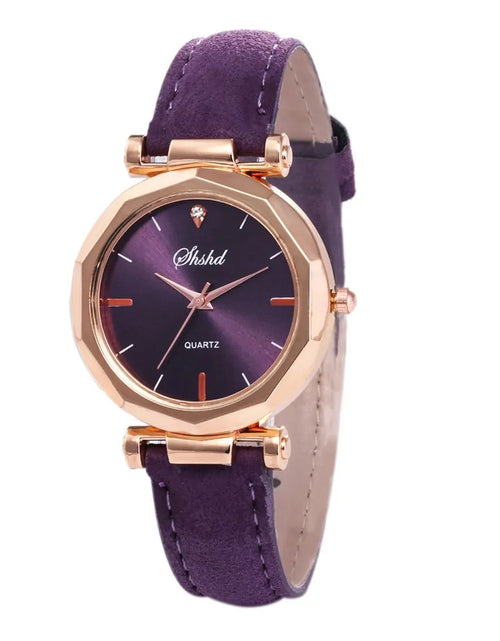 Load image into Gallery viewer, Fashion Women Leather Casual Watch
