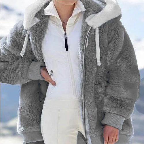 Load image into Gallery viewer, Plush Wooded Jackets For Women
