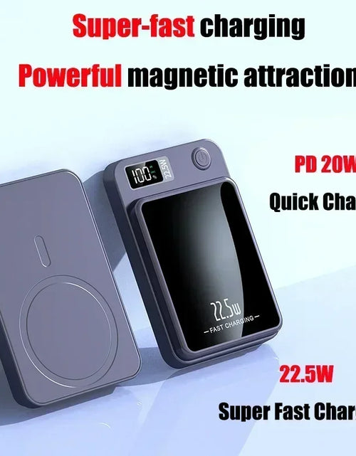 Load image into Gallery viewer, Magnetic Wireless Charger Power Bank
