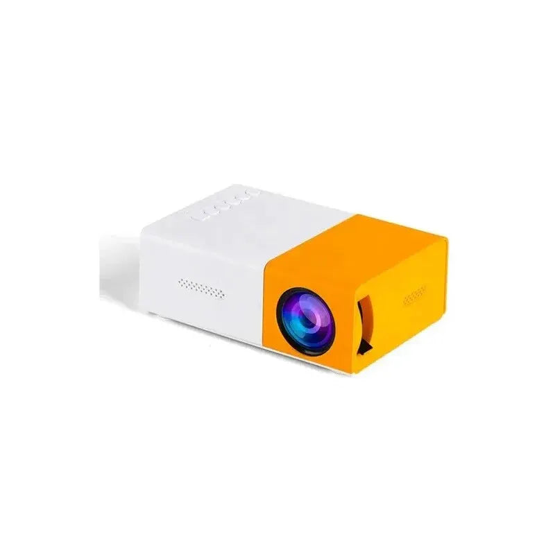 YG300 Micro Portable LED Outdoor Mini HD 1080P Mobile Projector Kids Projector Ultra Clear Projector, Mini Portable Projector