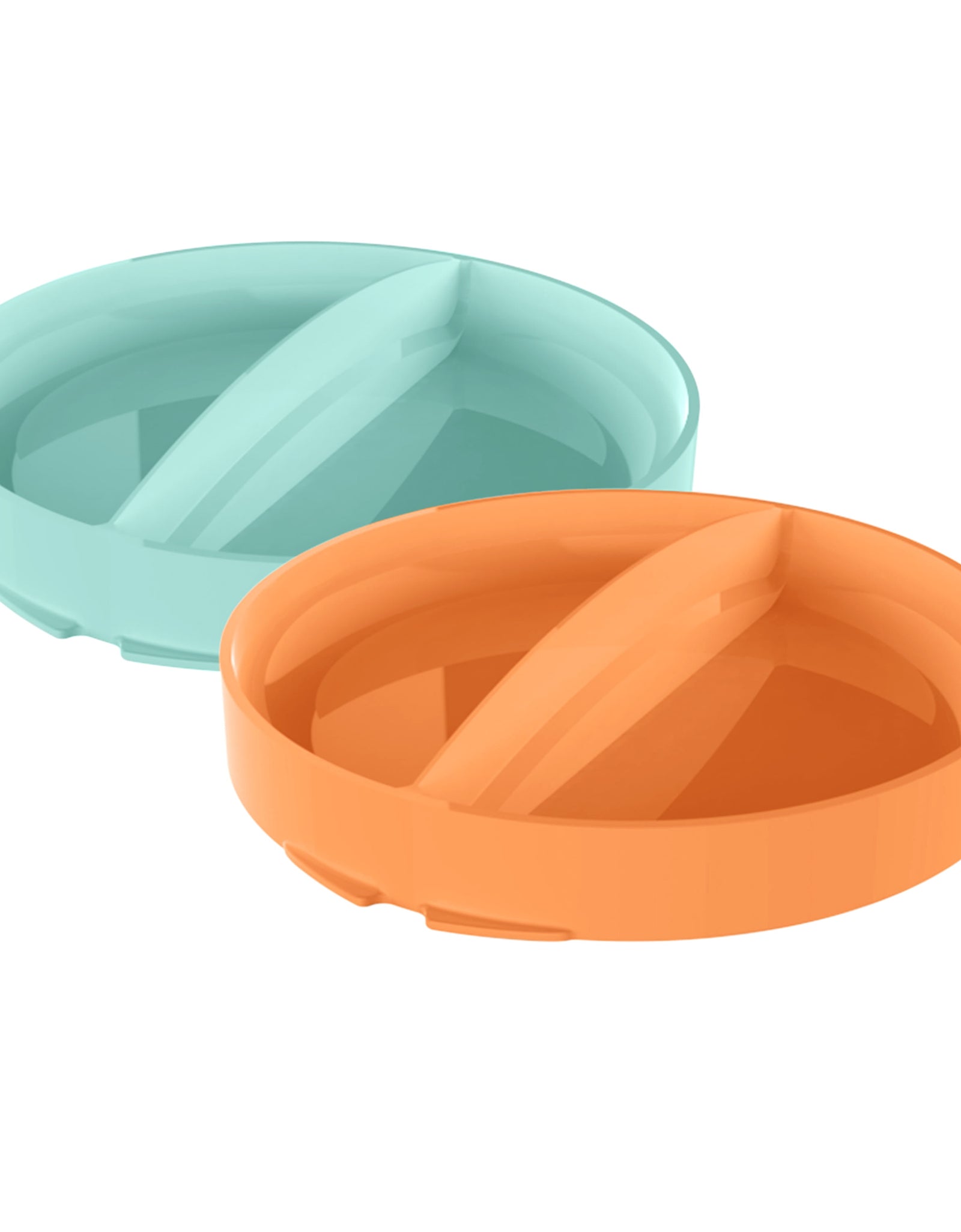 Deluxe Learn-To-Dine Feeding Seat, for Ages 6 Months - 3 Years - Orange & Teal