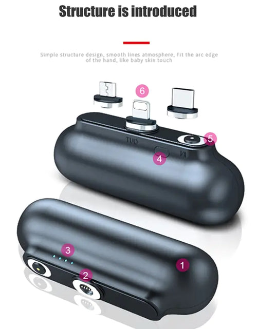 Load image into Gallery viewer, 3000mAh Magnetic Wireless Power Bank
