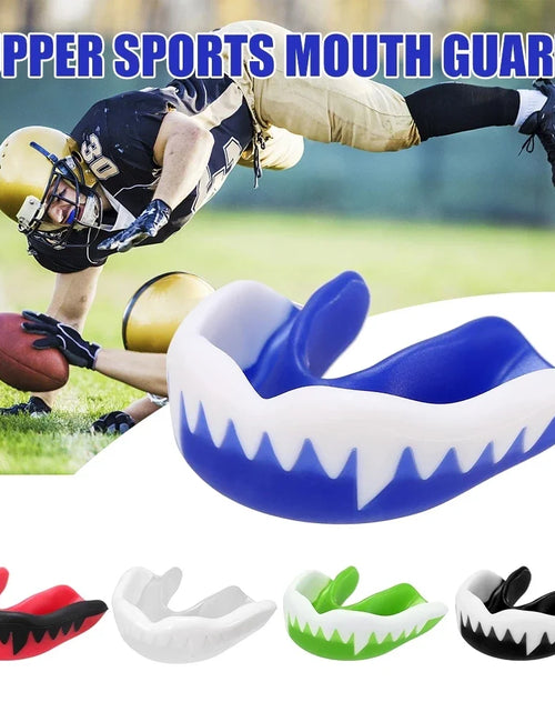 Load image into Gallery viewer, Fitness Tooth Protector Boxing Mouthguard Brace Boxing Tooth Protector Tooth Guard Sport Brace Orthodontic Appliance Trainer
