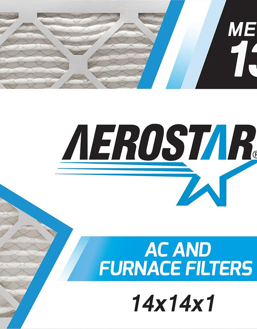 Load image into Gallery viewer, 14X14X1 MERV 13 Pleated Air Filter, AC Furnace Air Filter, 6 Pack (Actual Size: 13 3/4&quot;X13 3/4&quot;X3/4&quot;)
