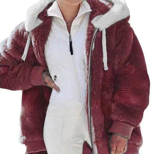 Load image into Gallery viewer, Plush Wooded Jackets For Women
