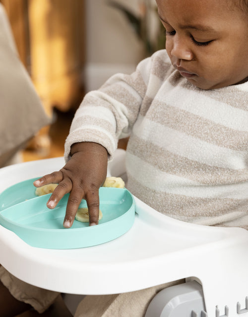 Load image into Gallery viewer, Deluxe Learn-To-Dine Feeding Seat, for Ages 6 Months - 3 Years - Orange &amp; Teal
