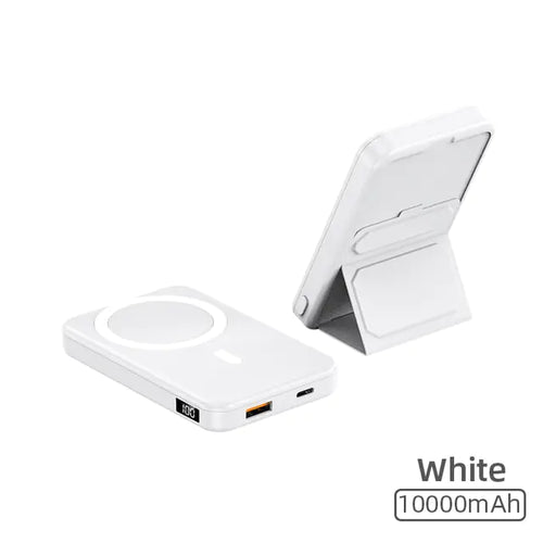 Load image into Gallery viewer, 10000mAh Magnetic Power Bank With Foldable Stand
