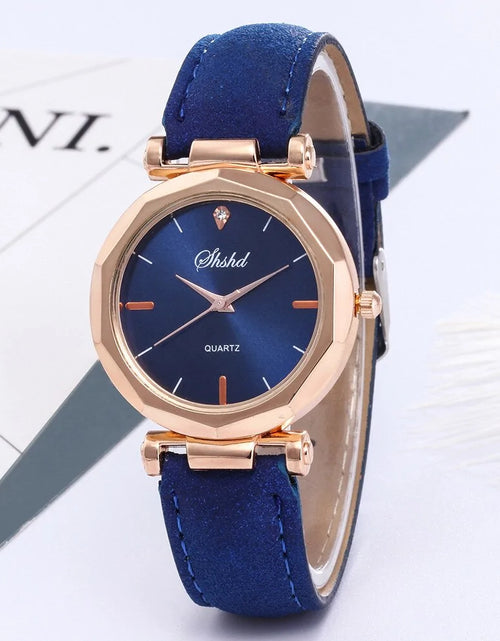 Load image into Gallery viewer, Fashion Women Leather Casual Watch
