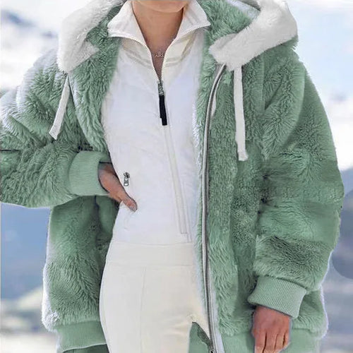 Load image into Gallery viewer, Plush Wooded Jackets For Women
