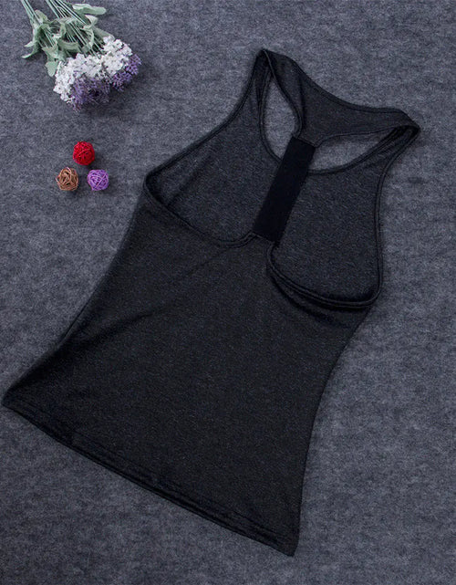 Load image into Gallery viewer, Casual Sleeveless Women  Yoga Shirts
