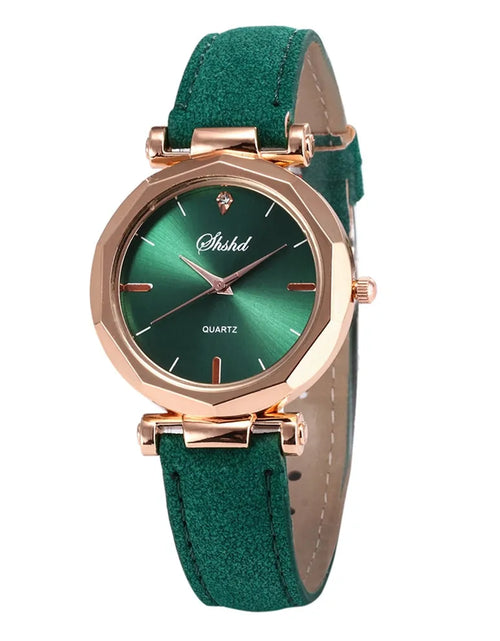 Load image into Gallery viewer, Fashion Women Leather Casual Watch
