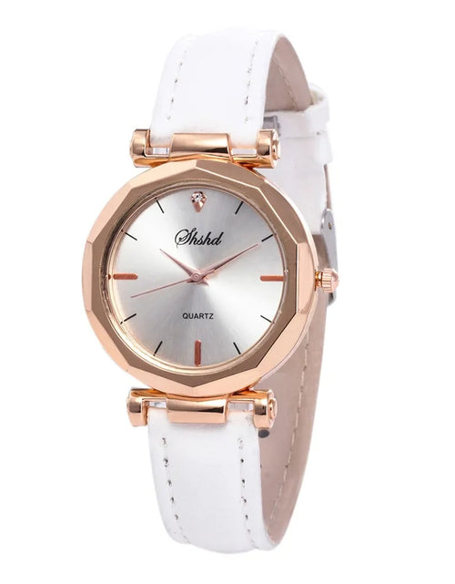 Load image into Gallery viewer, Fashion Women Leather Casual Watch
